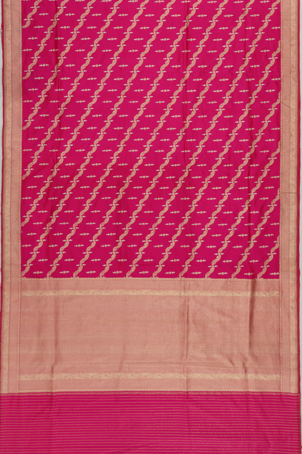 Banarasi Silk Brocade Pink Saree