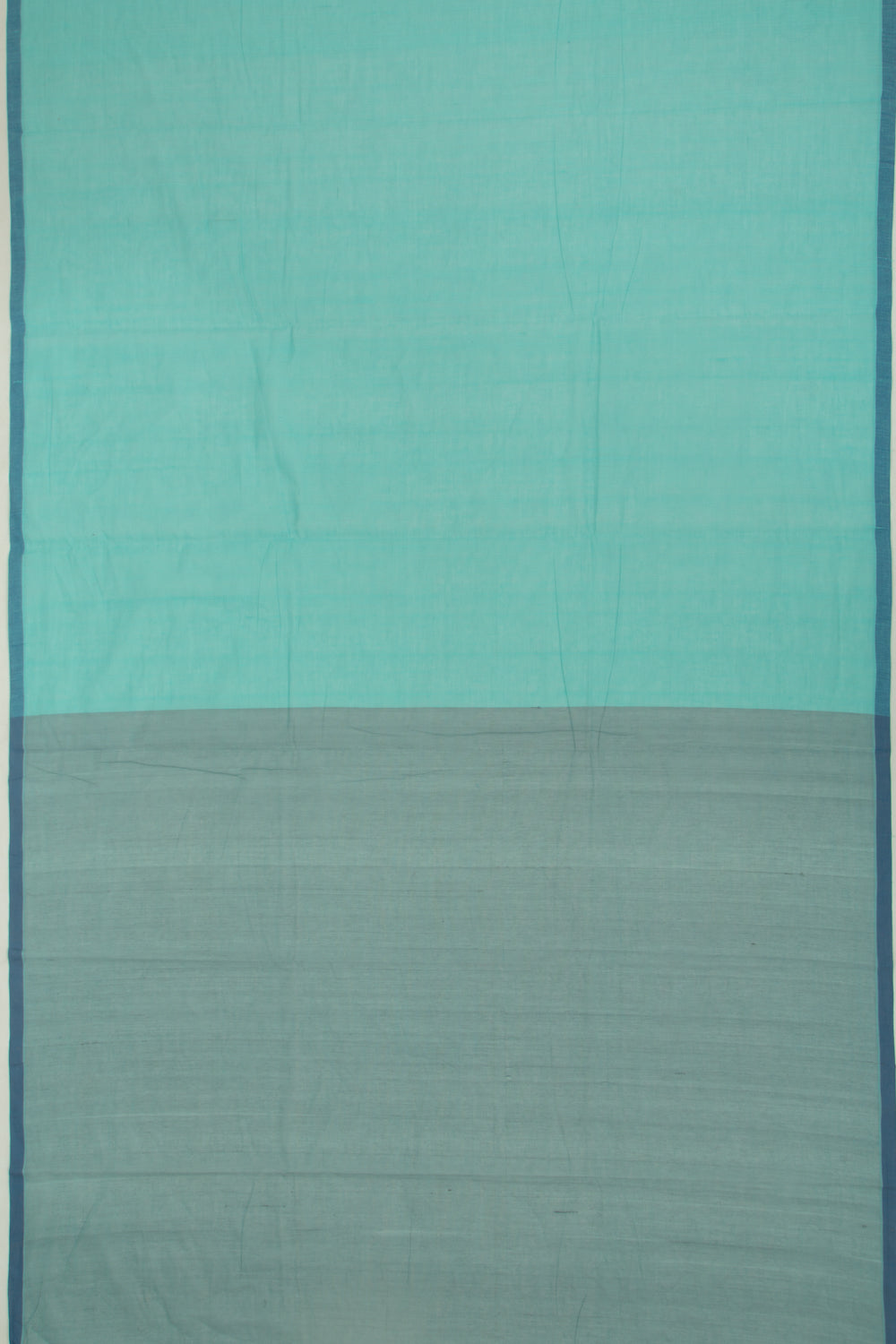 Ponduru Handspun Cotton Butta Sea Green Saree