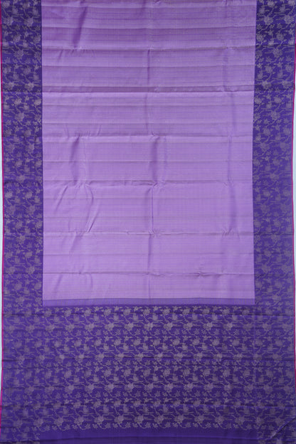 Kanchipuram Silk Brocade Lavender Saree