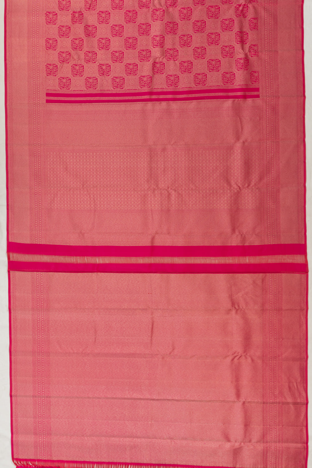 Taranga Kanchi Silk Brocade Pink Saree