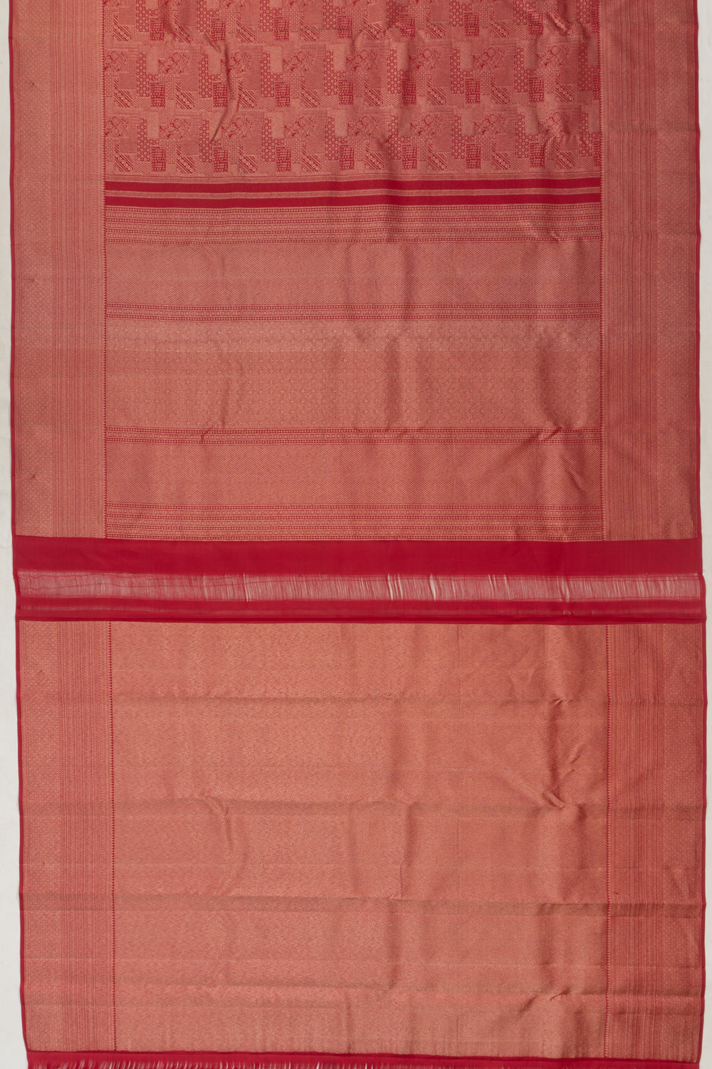 Taranga Kanchi Silk Brocade Maroon Saree