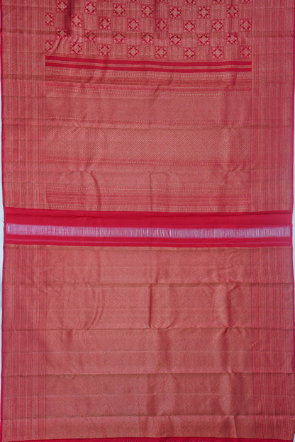 Taranga Kanchi Silk Brocade Pink Saree